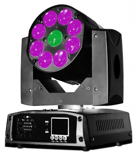 Involight LEDMH920ZW LED вращающаяся голова 9x20Вт RGBW, Зум 6°-51° фото 2