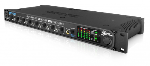 MOTU 8pre Многоканальная 16x12 система записи, интерфейс USB 2.0 - 24-bit/96kHz, 8INх2OUT балансные