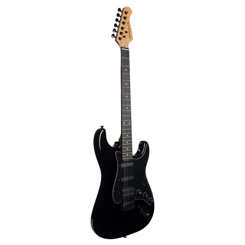 ROCKDALE Stars HT HSS Black Limited Edition электрогитара, цвет черный фото 3