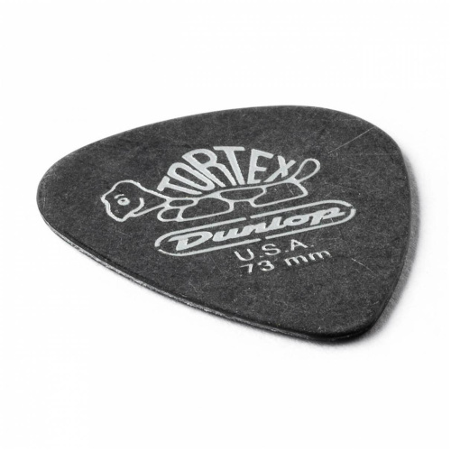 Dunlop Tortex Pitch Black Standard 488P073 12Pack медиаторы, толщина 0.73 мм, 12 шт. фото 2