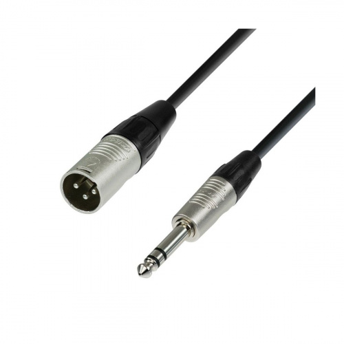 ADAM HALL K4 BMV 0300 микрофонный кабель XLR(M)-6,3 Jack stereo, REAN, 3м
