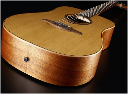 LAG T-170D Акустическая гитара, Дредноут, цвет натуральный фото 6