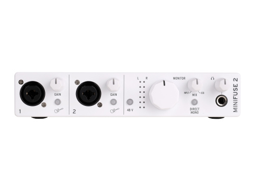 Arturia MiniFuse 2 White USB аудио интерфейс фото 8