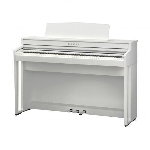 KAWAI CA49W цифр. пианино, механика GFC, OLED дисплей, 19 тембров, 20 ВТ x 2, цвет белый матовый