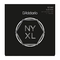 D'Addario NYXL1260 струны для электрогитары, толщина 12-60