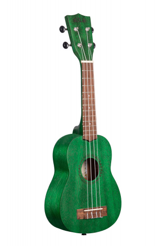 KALA KA-MRT-GRN-S укулеле сопрано, корпус - меранти, цвет - зеленый фото 4