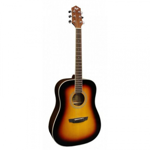 FLIGHT D-200 3TS акустическая гитара, цвет санберст