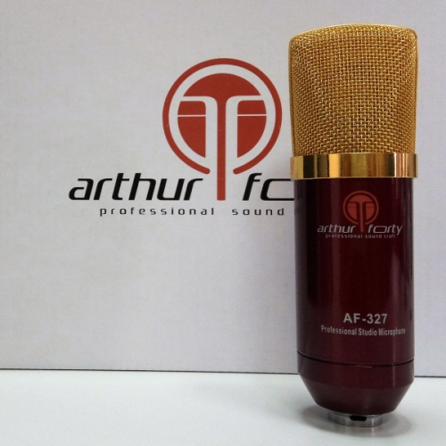 Arthur Forty AF-327 (красный) Микрофон студийный конденсаторный