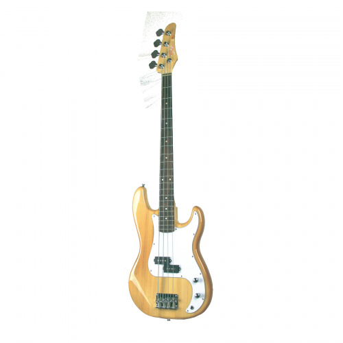 REDHILL PB200/NA бас-гитара 4-стр, P+P, 864 мм, корпус тополь, гриф клен, цвет натуральный фото 2