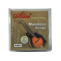 ALICE AM03 струны для мандолины, посеребренная медь, 10-34