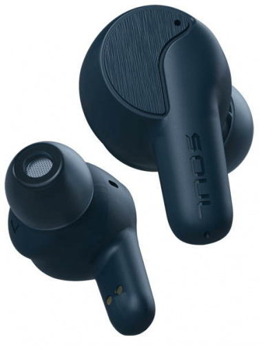 SOUL SYNC ANC Blue Вставные беспроводные наушники. Bluetooth 5.1, частотный диапазон 20 Гц - 20 кГц, чувствительность 92 дБ, сопротивление 16 Ом, проф фото 2