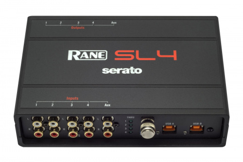 Rane SL4 DJ аудиоинтерфейс, 10 входов / 10 выходов, 24 бит 96 кГц, 2xUSB 2.0, 2xTimecode CD/Vinyl, RCA-RCA кабель, ПО Serato Scratch Live фото 2