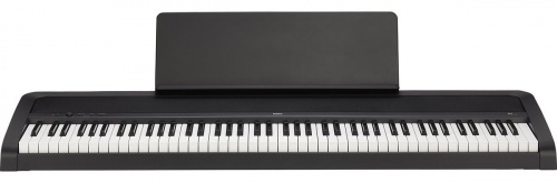 KORG B2-BK цифровое пианино, взвешенная клавиатура, 12 тембров, педаль, адаптер питания в комплекте, цвет черный, полифония 120 фото 3