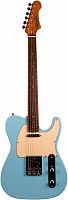 JET JT-300 BL R электрогитара, Telecaster, корпус липа, 22 лада, SS, цвет Sonic blue глубой