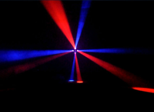Led Star Circus II Эффект светодиодный и стробоскоп в одном корпусе. Светодиоды: 20х3Вт RGBW, 12х1Вт фото 4