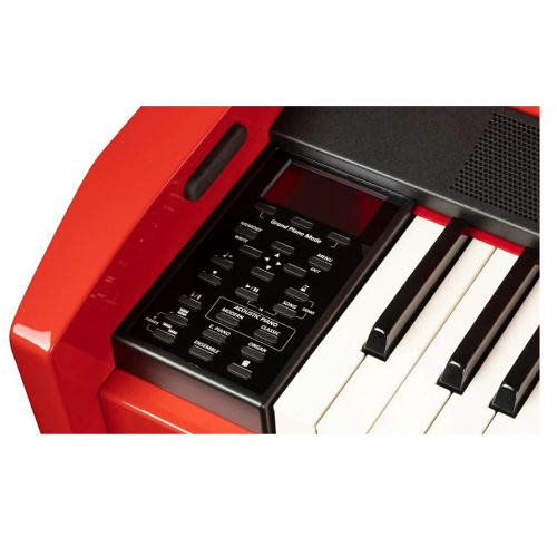 Dexibell VIVO H10 MGDRP электророяль, 88 клавиш полифония неограниченная, цвет красный полированный фото 2
