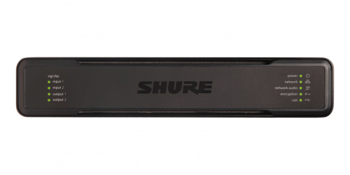 SHURE P300-IMX конференционный аудио-процессор Intellimix. 8 входов Dante. USB. 2 аналоговых входа. 2 аналоговых выхода. 3,5 джек для подключения моби фото 2