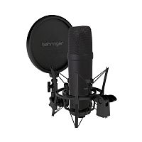 BEHRINGER TM1 DARK EDITION студийный конденсаторный микрофон с большой мембраной (черный)