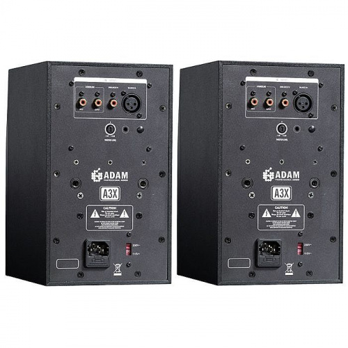 ADAM A3X Активный 2-х полосный студийный аудио монитор, ленточный X-ART ВЧ драйвер 2", Carbon Fiber фото 2