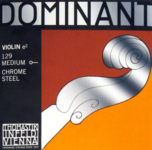 THOMASTIK 129 Dominant струна скрипичная Е/Ми, 4/4, medium, шарик