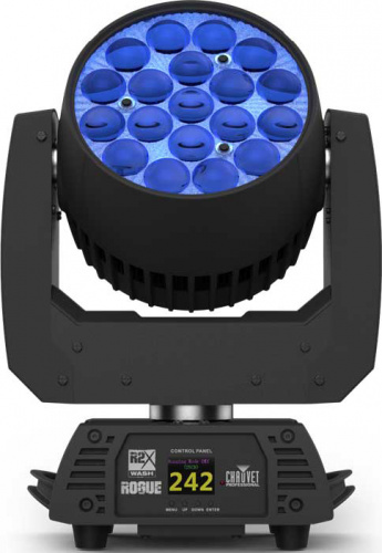 CHAUVET-PRO Rogue R2X Wash светодиодный прожектор с полным движением типа WASH. 19х25Вт RGBW фото 3