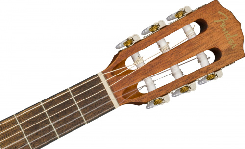 FENDER ESC-105 EDUCATIONAL SERIES классическая гитара c узким грифом, цвет натуральный, чехол в комплекте фото 5