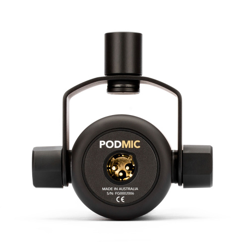 RODE PodMic кардиоидный динамический микрофон, 50Гц-13кГц, осевой приём, балансный фото 5