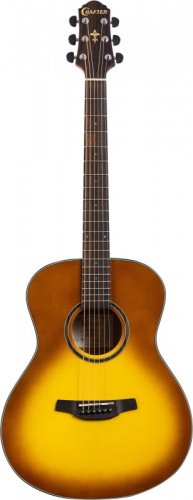 CRAFTER HT-250/BRS акустическая гитара, верх. дека ель, корпус кр.дерево, цвет коричневый санберст