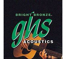 GHS STRINGS BB30L BRIGHT BRONZE набор струн для акустической гитары, 12-54