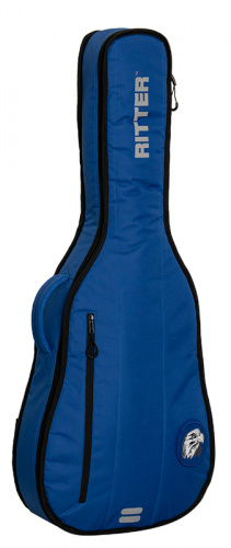 Ritter RGD2-CT/SBL Чехол для классической гитары 3/4 серия Davos, защитное уплотнение 16мм+13мм, цвет Sapphire Blue фото 2