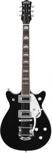 Gretsch G5445T Double Jet with Bigsby, Rosewood Fingerboard, Black Электрогитара, серия Electromat