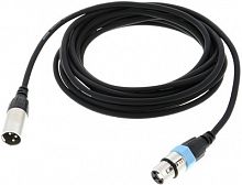 Cordial CCM 2,5 FM микрофонный кабель XLR female/XLR male, 2,5 м, черный
