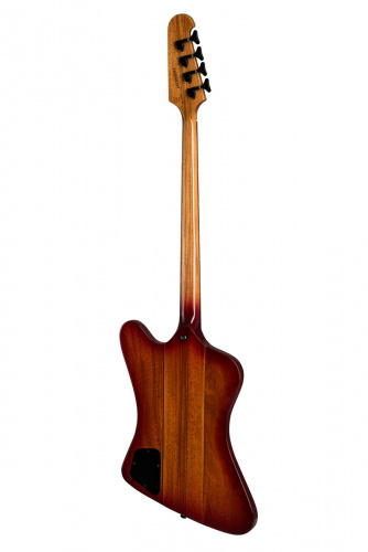 GIBSON 2019 Thunderbird Bass Heritage Cherry Sunburst бас-гитара, цвет вишневый корпус махогани, гриф махогани, накладка грифа палисандр 20 лада. Менз фото 2