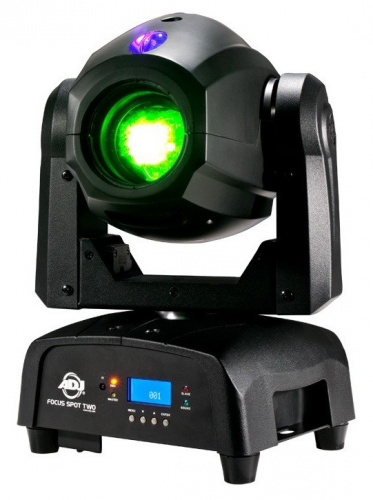 American DJ Focus Spot TWO светодиодный прожектор полного движения. 1 светодиод x 75W холодный белый фото 2