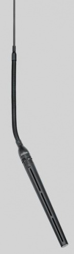 SHURE MX202B/MS суперкардиоидный миниатюрный театрально-хоровой микрофон минипушка(черный) на гибком держателе(10см) с шнуром 9м