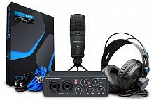 PreSonus AudioBox 96 25TH STUDIO комплект для звукозаписи (аудиоинтерфейс AudioBox USB 96, микрофон M7, наушники HD7, ПО Studio OneArtist)