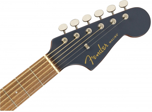 FENDER Malibu Player Midnight Satin электроакустическая гитара, цвет темно-синий фото 5