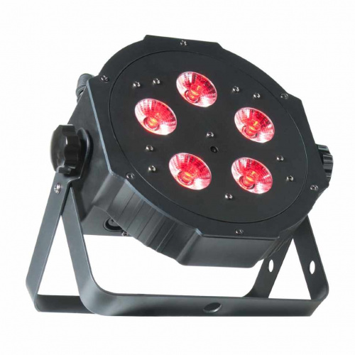 ADJ Mega TRIPAR Profile PLUS Сверхъяркий плоский прожектор черного цвета с 5 светодиодами Quad 4-в-1