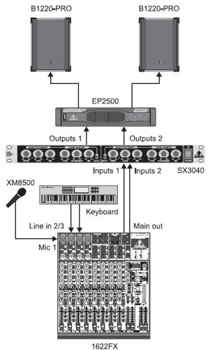 Behringer SX3040 2-канальный энхансер (процессор улучшения звучания) фото 6