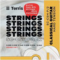 TERRIS SС-CSH -Pack/2 Струны для классической гитары