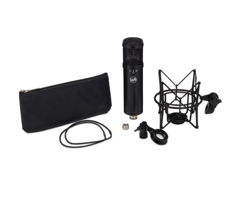 WARM AUDIO WA-47jr Black студийный конденсаторный FET микрофон и широкой мембраной, цвет черный фото 3