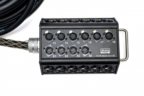 Xline Cables RSPE MCB 18-4-30 Аудио мультикор студийный, эластичный, с распределительной коробкой фото 4