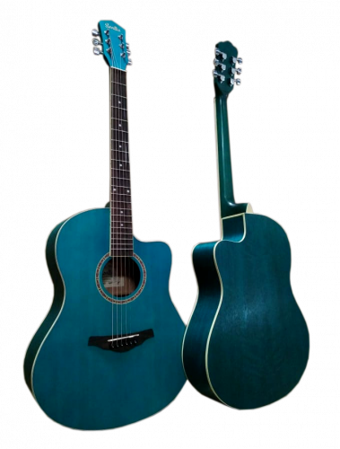 Sevillia IWC-39M BLS гитара акустическая с вырезом. Мензура 650 мм. Цвет синий