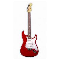 NF Guitars SB-22 (L-G1) RD электрогитара, Stratocaster SSS, цвет красный