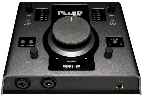 Fluid Audio SRI-2 внешний аудиоинтерфейс, АЦП/ЦАП 24-bit/192kHz, 2хXLR/TRS, OSX/Windows