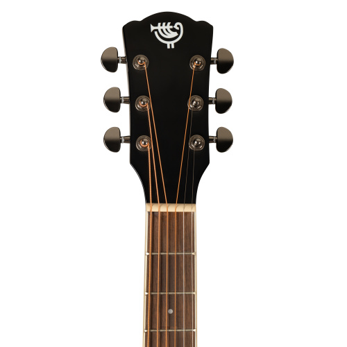 ROCKDALE Aurora D6 BK Gloss акустическая гитара, дредноут, цвет черный, глянцевое покрытие фото 7