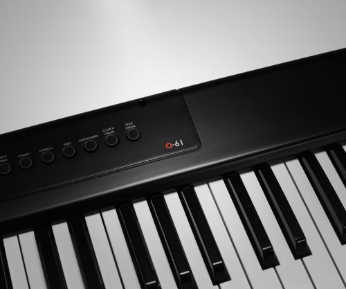 Artesia A61 Black Цифровое фортепиано. Клавиатура: 61 динамич. полувзвешенных клавиш полифония: 32г фото 4