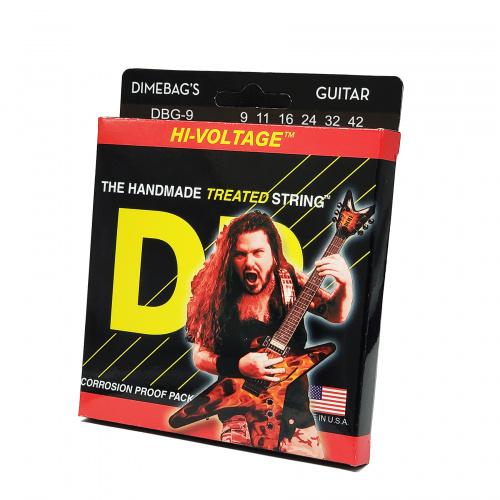 DR DBG-9 HI-VOLTAGE струны для электрогитары 9 42 фото 2