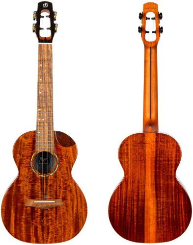 FLIGHT MUSTANG TENOR EQ-A укулеле тенор с активным звукоснимателем, ALL SOLID акация, чехол фото 10