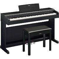 Yamaha YDP-105B Arius цифровое пианино с банкеткой, клавиатура GHS, 64 полифония, 10 тембров